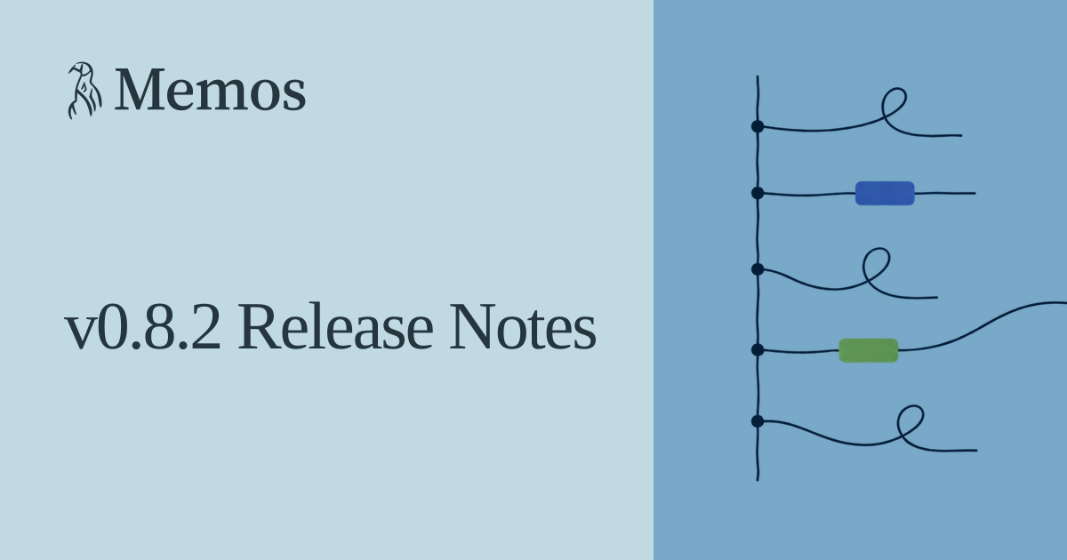 v0.8.2 Release Notes - Memos