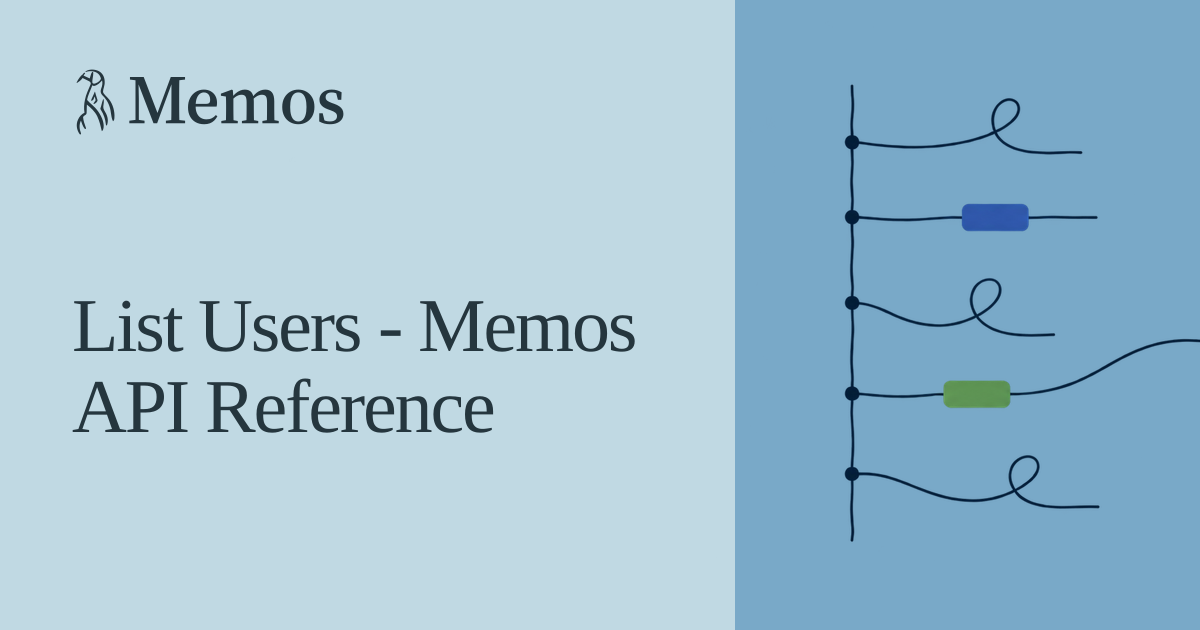 List Users - Memos