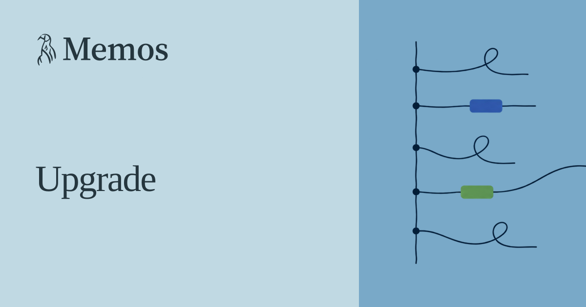 Upgrade - Memos