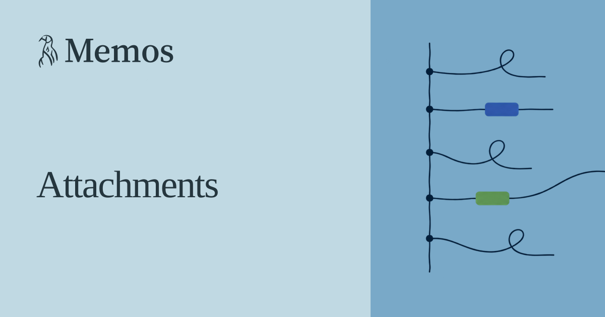 Attachments - Memos